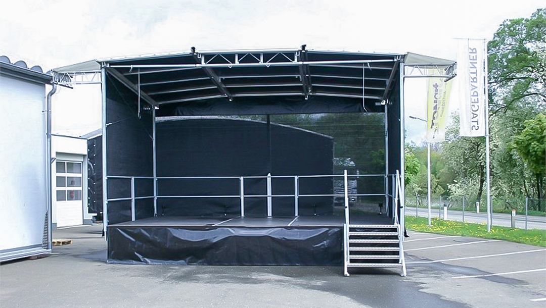 Musikanlagen und Bühnensysteme für laute Events